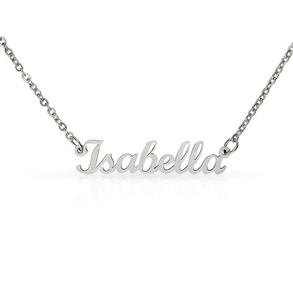 Classic Style Name Necklace