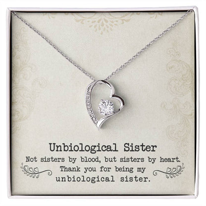 Unbiological Sister - Forever Love Necklace