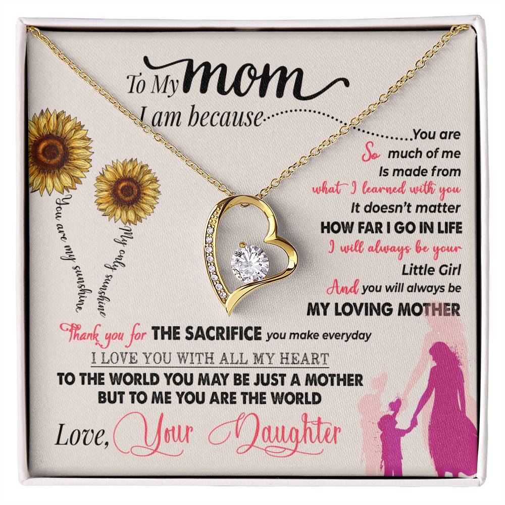 You Are My Sunshine - Forever Love Necklace