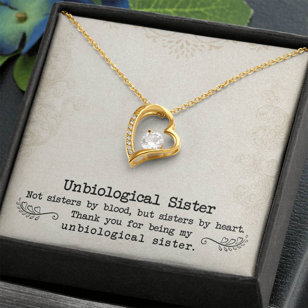 Unbiological Sister - Forever Love Necklace