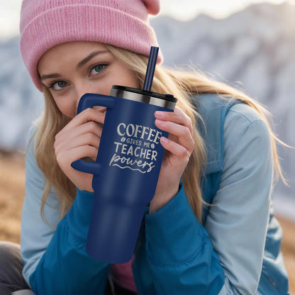 Coffee Gives Me Powers - Teachers Mug