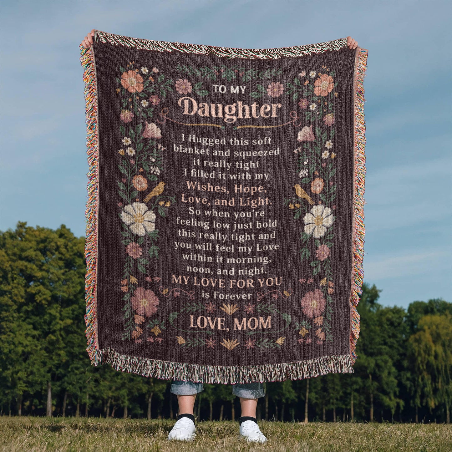 To My Daughter - Heirloom Blanket