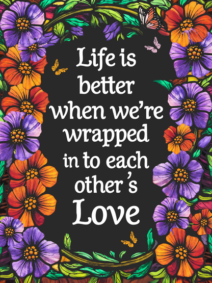 Life is Better With You - Heirloom Blanket